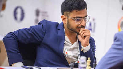 Indian gm raunak sadhwani during fide world cup goa 2025 fide photo.jpg