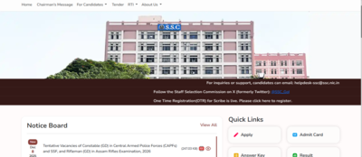 Ssc gd constable recruitment 2026 state wise breakup released for 25487 posts check details here.jpg