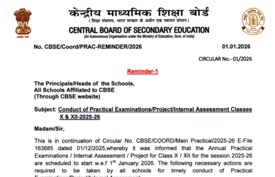 Cbse class 10 12 practical exams 2026 board issues strict guidelines check official notice here.jpg