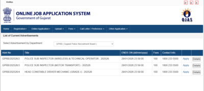 Gujarat police si recruitment 2026.jpg