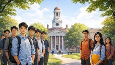 In fall 2025 harvard enrolled 1452 students from china and 545 from india image ai generated.jpg