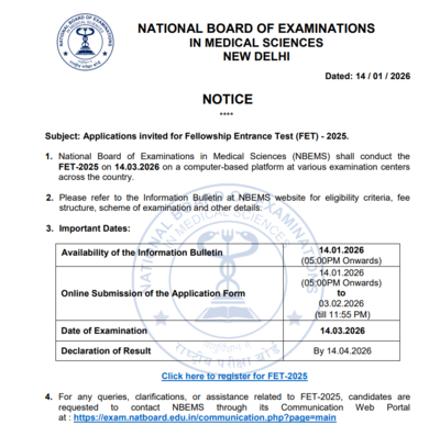 Nbems fet 2025 notification out registration window opens today at natboardeduin check details here.png