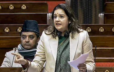New delhi dec 18 ani shiv sena ubt mp priyanka chaturvedi speaks in rajya.jpg
