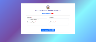 Rajju bhaiya university results 2026 for multiple ug and pg semesters.jpg