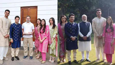 Sachin tendulkar invites pm modi rahul gandhi for arjun saaniya chandok wedding ceremony.jpg