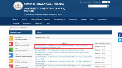 Uhsr result bsc nursing result 2025.jpg