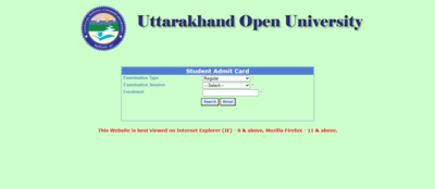 Uttarakhand open university admit card released for december 2025 session direct link to download ha.png