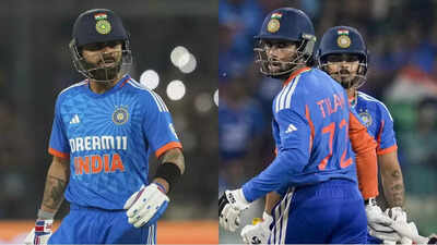 Virat kohli left tilak varma and ishan kishan on right photos by pti and ap.jpg
