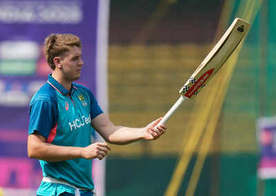 Bengaluru australia39s cameron green during a practice session ahead of the icc .jpg