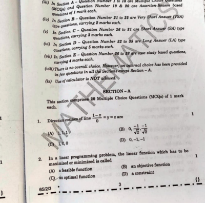 Cbse class 12 maths exam 2026.jpg
