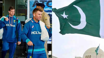 David warner steve smith and pakistan flag.jpg