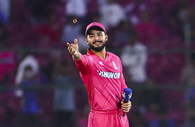 Jaipur rajasthan royals39 captain riyan parag during the toss before the start o.jpg