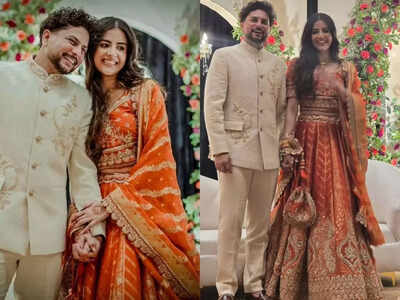 Kuldeep yadav and vanshika chadha.jpg