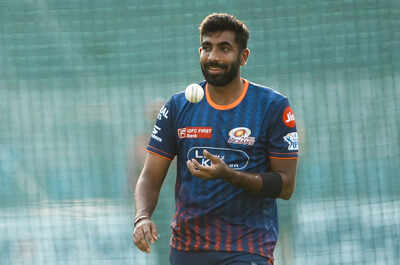 Mumbai mumbai indians39 jasprit bumrah during a practice session ahead of an ind.jpg
