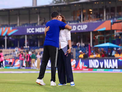 Quothug that feels like homequot sanjana ganesan shares post for 39best friend39 jasprit bumrah as t.jpeg