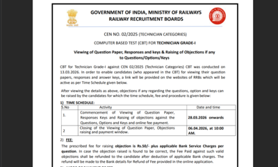 Rrb grade a technician answer key 2026.jpg