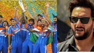 Team india celebrating t20 world cup win and shahid afridi.jpg