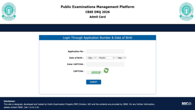 Cbse drq tier ii exam 2026 admit card.jpg