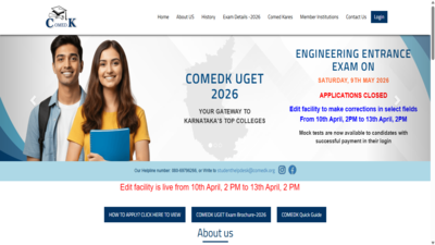 Comedk uget 2026 application correction window.jpg