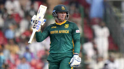 South africa39s rassie van der dussen celebrates after scoring fifty during the i.jpg