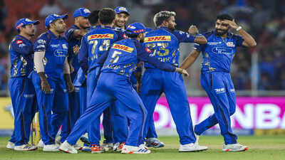 Ahmedabad apr 20 ani mumbai indians39 jasprit bumrah and teammates celebrate .jpg