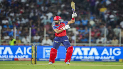 Ahmedabad may 03 ani punjab kings39 skipper shreyas iyer plays a shot during .jpg