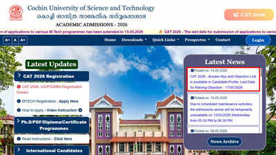 Cusat cat 2026 answer key.jpg