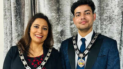 Parveen rani and son tushar kumar.jpg