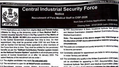 Cisf asi paramedical staff recruitment 2026.jpg