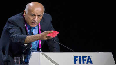 Head of palestinian soccer says he wasn39t granted us visa to attend world cup.jpg