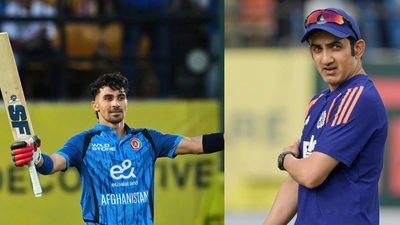 Rahmanullah gurbaz and gautam gambhir.jpg
