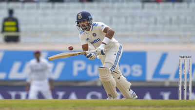 Ranchi india39s dhruv jurel plays a shot on the third day of the fourth test cri.jpg