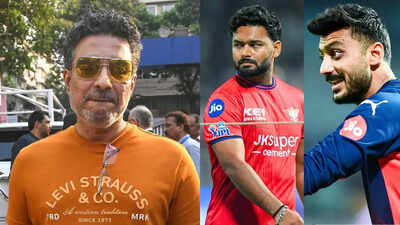 Sanjay manjrekar rishabh pant and axar patel.jpg