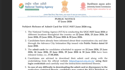 Ugc net june exam 2026 admit cards released.jpg