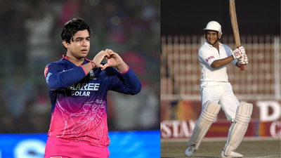 Vaibhav sooryavanshi and young sachin tendulkar.jpg
