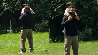 Virat kohli enjoys family time with son akaay.jpg