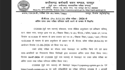 Cg vyapam pre deled answer key 2026 released at vyapamcgcgstategovin.jpg
