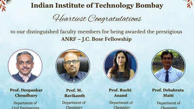 Four iit bombay professors recommended for jc bose grant for outstanding research contributions.jpg