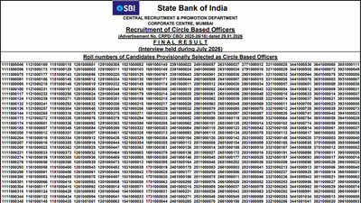 Sbi circle based officer final result 2026 released for 2273 vacancies download pdf now.jpg