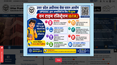 Upsssc rolls out one time registration system.jpg