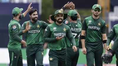 Pakistans mohammad amir second left celebrates with teammates after the dismissal file photo.jpg