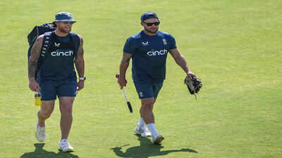 Rajkot england39s captain ben stokes with head coach brendon mccullum during a t.jpg