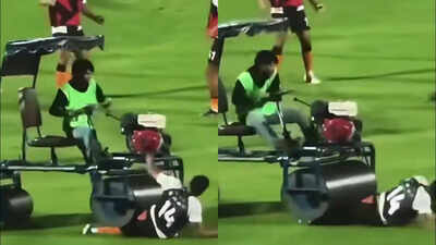 Andros townsend run over by pitch roller.jpg