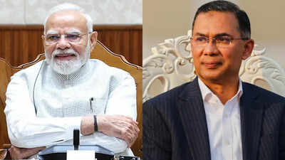 Bangladesh pm tarique rahman extends birthday greetings to pm modi wishes him good health and high s.jpeg