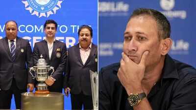 Bcci secretary devajit saikia bcci president mithun manhas and bcci vice president rajeev shukla lef.jpeg