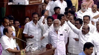 Speaker jcd prabhakar refused to accept dmks demand to expunge cm vijays remark from assembly record.png