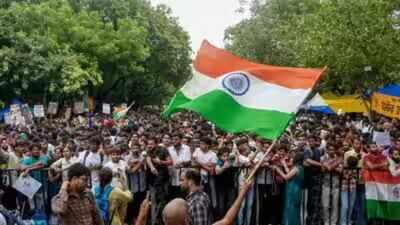 Bajrang dal firmly refuted claims of organizing a gathering at jantar mantar on october 10 for their.jpeg