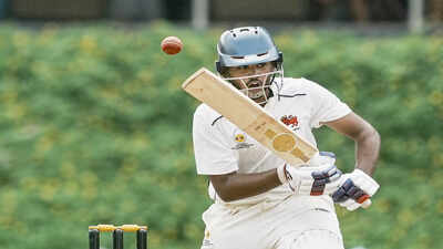 Mumbai mumbais batter ayush mhatre plays a shot during the first day of the ra.jpg